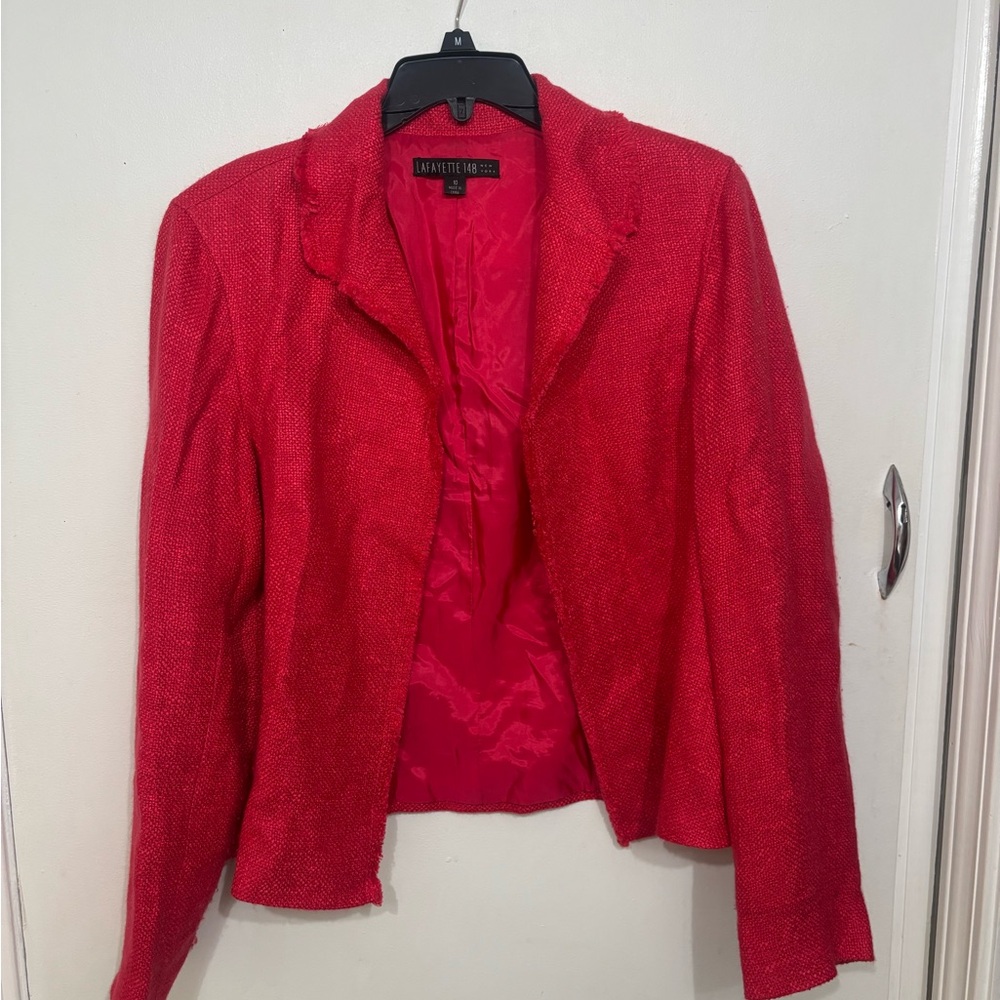 Lafayette 148 Pink Blazer